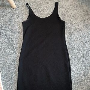 H&M body con black dress size S